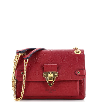 Louis Vuitton Vavin Handbag Monogram Empreinte Leather BB
