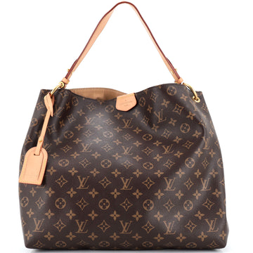 Louis Vuitton Graceful Handbag Monogram Canvas MM