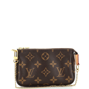 Louis Vuitton Pochette Accessoires Monogram Canvas Mini