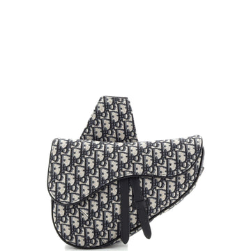 Christian Dior Saddle Crossbody Bag Oblique Canvas