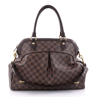Louis Vuitton Trevi Handbag Damier GM Brown 2490601