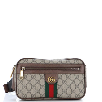 Gucci Ophidia Belt Bag GG Coated Canvas Medium