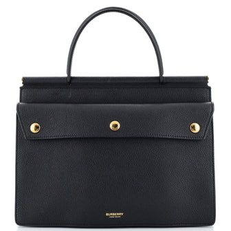 Burberry Title Pocket Bag Leather Small