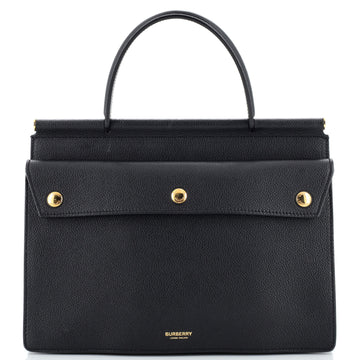 Burberry Title Pocket Bag Leather Small