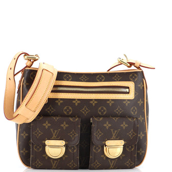 Louis Vuitton Hudson Handbag Monogram Canvas GM