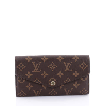 Louis Vuitton Sarah Wallet NM Monogram Canvas Brown 2492503