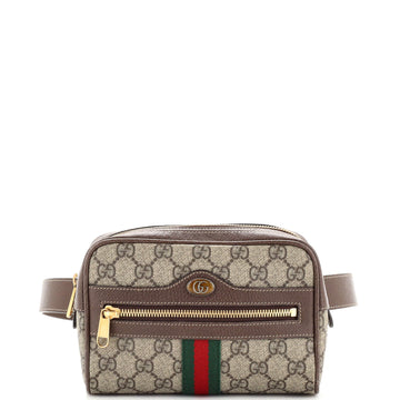 Gucci Ophidia Belt Bag GG Coated Canvas Small