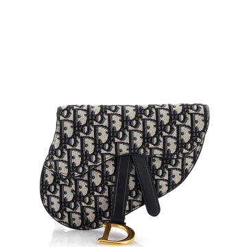 Christian Dior Saddle Belt Bag Oblique Canvas