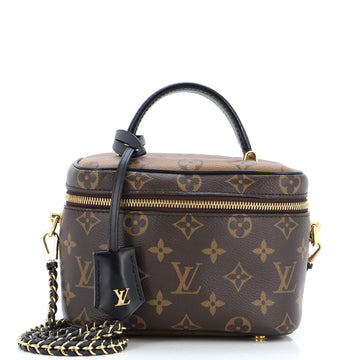 Louis Vuitton Vanity Handbag Reverse Monogram Canvas PM
