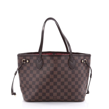Louis Vuitton Neverfull Tote Damier PM Brown 2493101