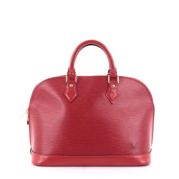 Louis Vuitton Vintage Alma Handbag Epi Leather PM Red 2493102