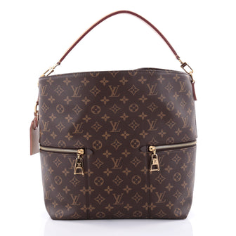 Louis Vuitton Melie Handbag Monogram Canvas Brown 2493402