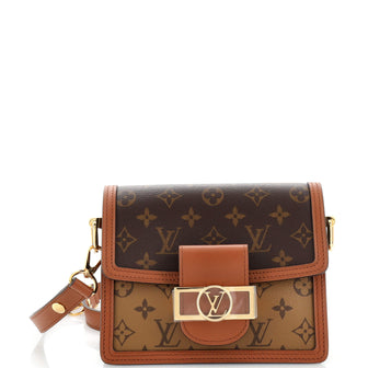 Louis Vuitton Dauphine Shoulder Bag Taurillon Leather Mini