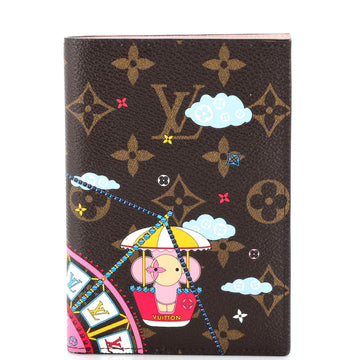 Louis Vuitton Passport Cover Limited Edition Vivienne Xmas Monogram Canvas