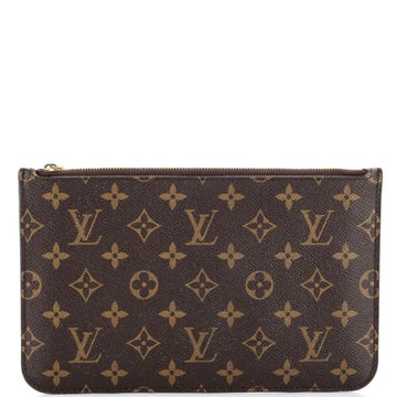 Louis Vuitton Neverfull Pochette Monogram Canvas Large