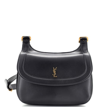 Saint Laurent Charlie Shoulder Bag Leather Medium