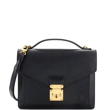 Louis Vuitton Monceau Handbag Epi Leather