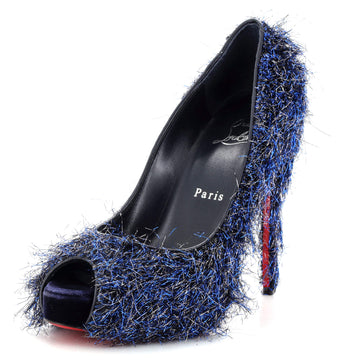 Christian Louboutin Women's Very Prive Pumps Lurex Thread Fabric 120