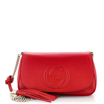 Gucci Soho Chain Crossbody Bag (Outlet) Leather Medium