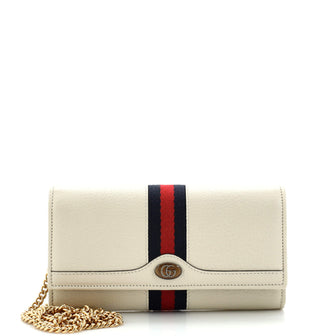 Gucci Ophidia Chain Wallet Leather