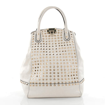 Valentino Rockstud New Dome Convertible Bucket Bag Full 2495302