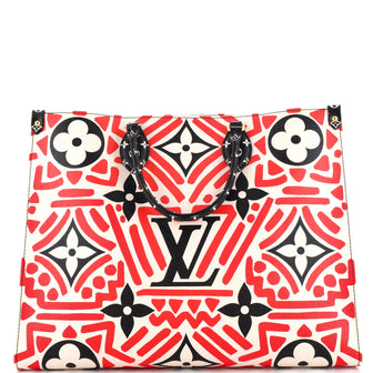 Louis Vuitton OnTheGo Tote Limited Edition Crafty Monogram Giant GM