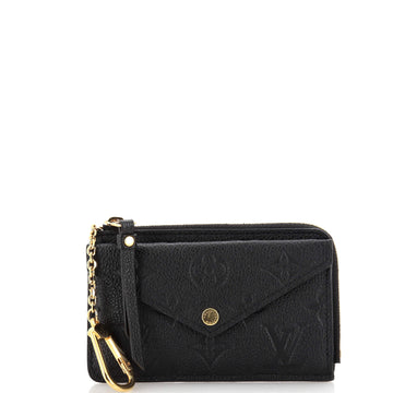 Louis Vuitton Recto Verso Card Holder Monogram Empreinte Leather