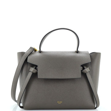 Celine Belt Bag Textured Leather Micro