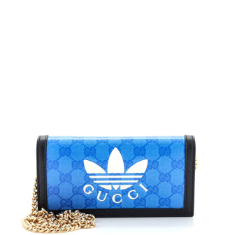 Gucci x adidas Wallet on Chain GG Coated Canvas