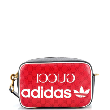 Gucci x adidas Shoulder Bag GG Coated Canvas Small