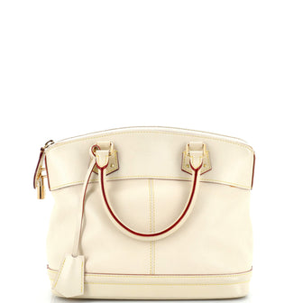 Louis Vuitton Suhali Lockit Handbag Leather PM