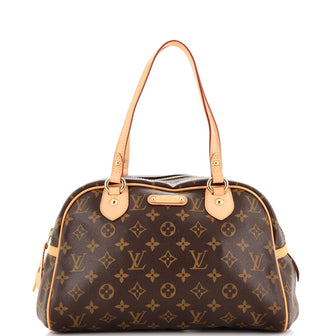 Louis Vuitton Montorgueil Handbag Monogram Canvas PM