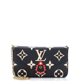 Louis Vuitton Felicie Pochette Limited Edition Crafty Monogram Empreinte Giant