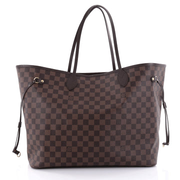 Louis Vuitton Neverfull NM Tote Damier GM Brown 2498301