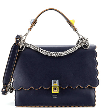 Fendi Kan I Bag Leather Medium