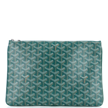 Goyard Senat Zip Pouch Coated Canvas MM