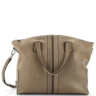 Tod's Convertible Weekender Bag Leather