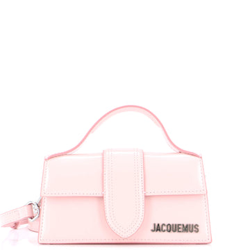 Jacquemus Le Bambino Top Handle Flap Bag Leather