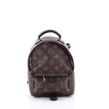 Louis Vuitton Palm Springs Backpack Monogram Canvas Mini Brown 2498901