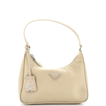 Prada Re-Edition 2005 Hobo Tessuto with Saffiano Leather Mini