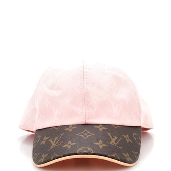 Louis Vuitton Cap Ou Pas Baseball Cap Monogram Silk and Polyester with Monogram Canvas