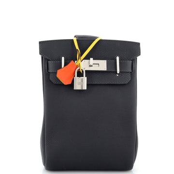 Hermes Hac a Dos Backpack Tricolor Togo PM