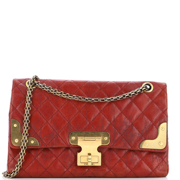 Chanel Paris-Shanghai Icons Reissue 2.55 Flap Bag Quilted Distressed Calfskin 226