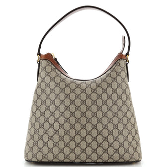 Gucci Linea A Hobo GG Coated Canvas