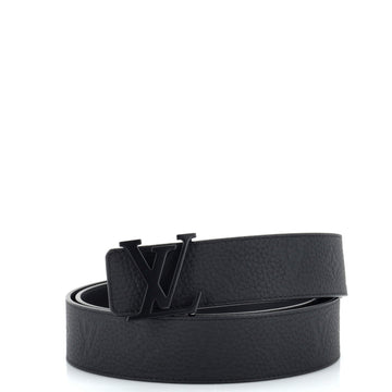 Louis Vuitton LV Initiales Reversible Belt Monogram Taurillon Leather Wide