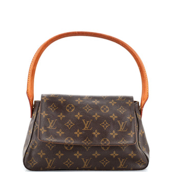Louis Vuitton Looping Handbag Monogram Canvas Mini
