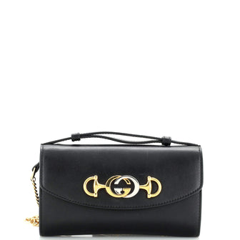 Gucci Zumi Shoulder Bag Leather Mini