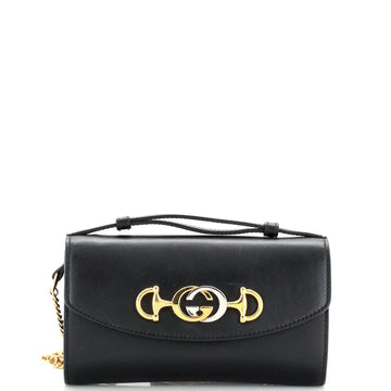 Gucci Zumi Shoulder Bag Leather Mini