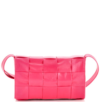 Bottega Veneta Cassette Crossbody Bag Maxi Intrecciato Leather