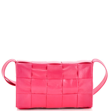 Bottega Veneta Cassette Crossbody Bag Maxi Intrecciato Leather